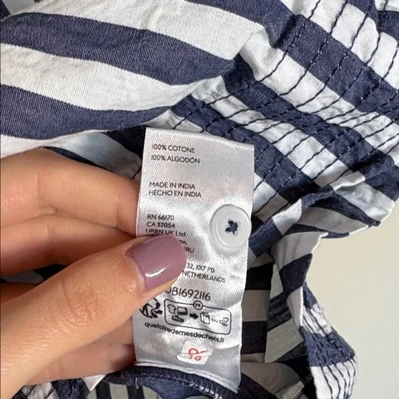 Anthropologie Darcey Popover Swing Top medium - Picture 6 of 7